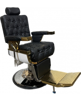 Мужское барбер кресло "Мигель Голд"