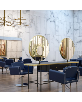 Кресло парикмахерское "Blueschair Parrot"