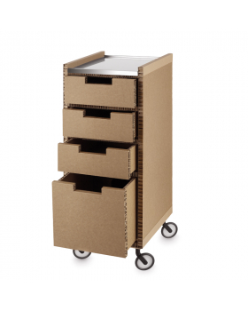 Парикмахерская тележка "CARTECNO"