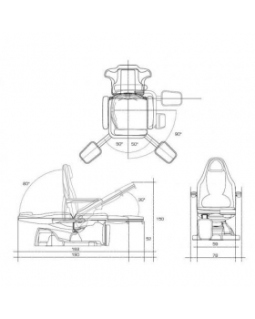 Кресло педикюрное PODO HIGH