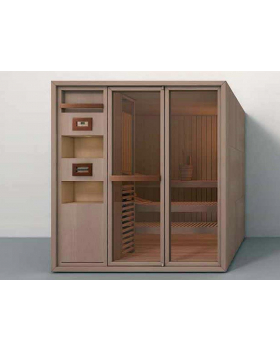 Сауна "Effegibi Master Line Isla Steel"