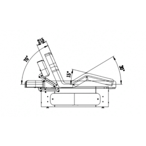 Массажная кушетка "HZ-3381B-3"