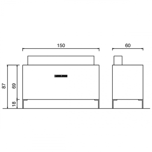 Стойка администратора "Ecochic"
