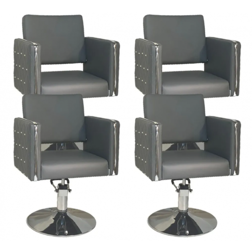 Парикмахерский комплект кресел "Платинум" Gray