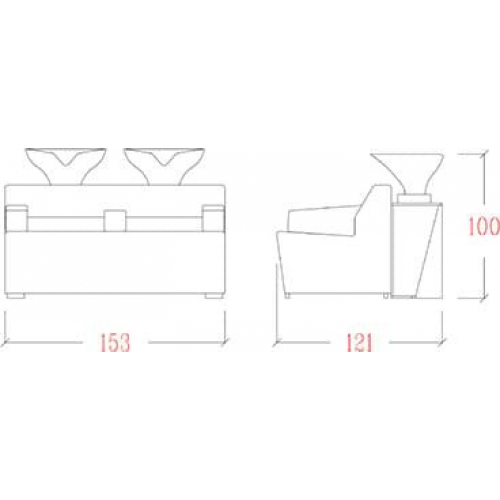 Мойка парикмахерская "PRECIOUS"