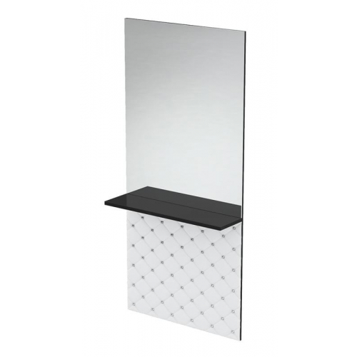 Мужское зеркало барбер "Гламрок" (с полкой)