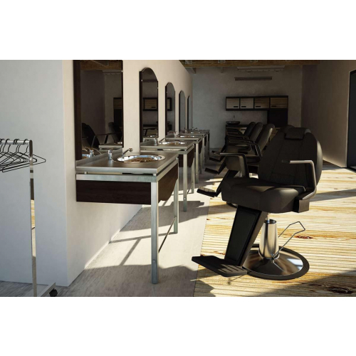 Мужское барбер кресло "Амбассадор" (с основанием 3000R)