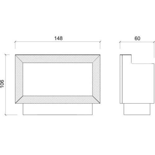 Стойка администратора "COCODESK 148"