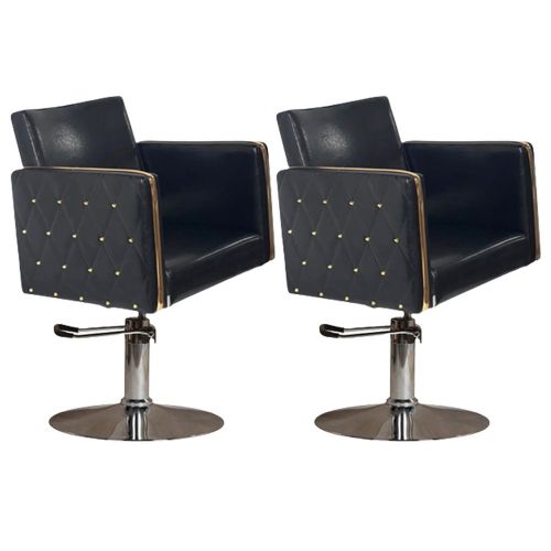 Парикмахерский комплект кресел "Голдиум Блэк Д"