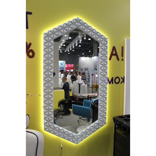 Зеркало "Геометрия" для парикмахерской