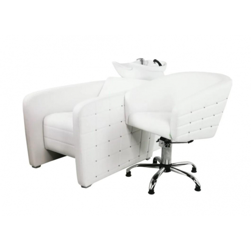 Парикмахерский комплект "Гламрок" белый