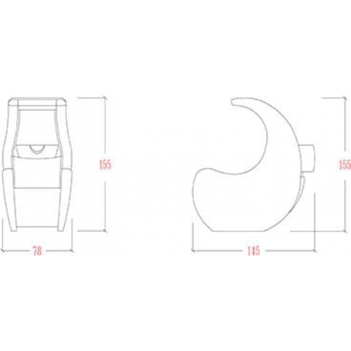 Мойка парикмахерская "SUPERSONIK S COLOR"