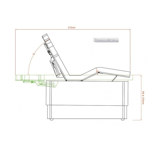 Кушетка для СПА-процедур "SPA 300"