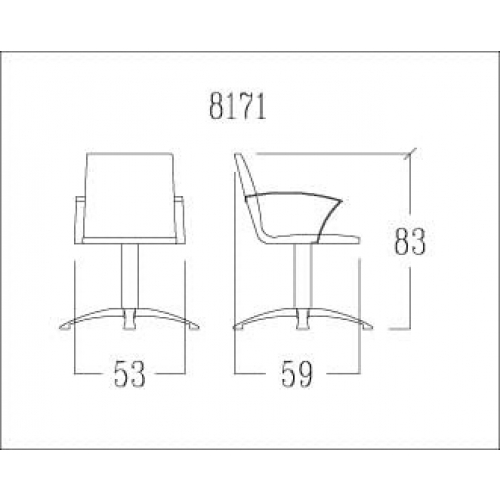 Кресло парикмахерское "WINONA"
