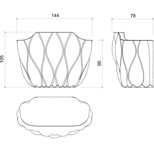 Стойка администратора "Sea Urchin 144"