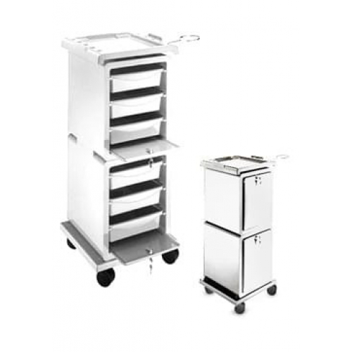 Парикмахерская тележка "Модус Лок" (белый)