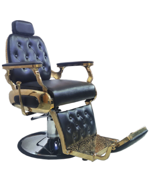 Мужское барбер кресло "Пабло Голд"