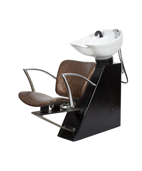 Парикмахерская мойка "Елена" с креслом "Виктория"